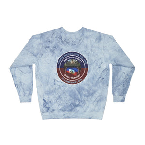 Unisex Color Blast Crewneck Sweatshirt