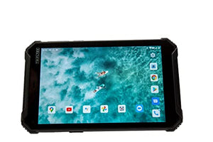 TRIPLTEK 8" PRO (4G LTE, 256GB) Ultra Bright 1200 nits, 8GB RAM, Android 10, Long Battery Life 12200mAh, Rugged Military Construction, Waterproof IP68, Brightest Tablet/Phone on The Market