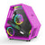 Sahara Monster Computer Gaming Case M-ATX Desktop Mini Special-Shaped Chassis Game Competitive Glass Side Through Support M-ATX/ ITX Motherboard