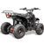 MotoTec Rex 110cc 4-Stroke Kids Gas ATV Black