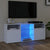 TV Cabinet with LED Lights White 47.2